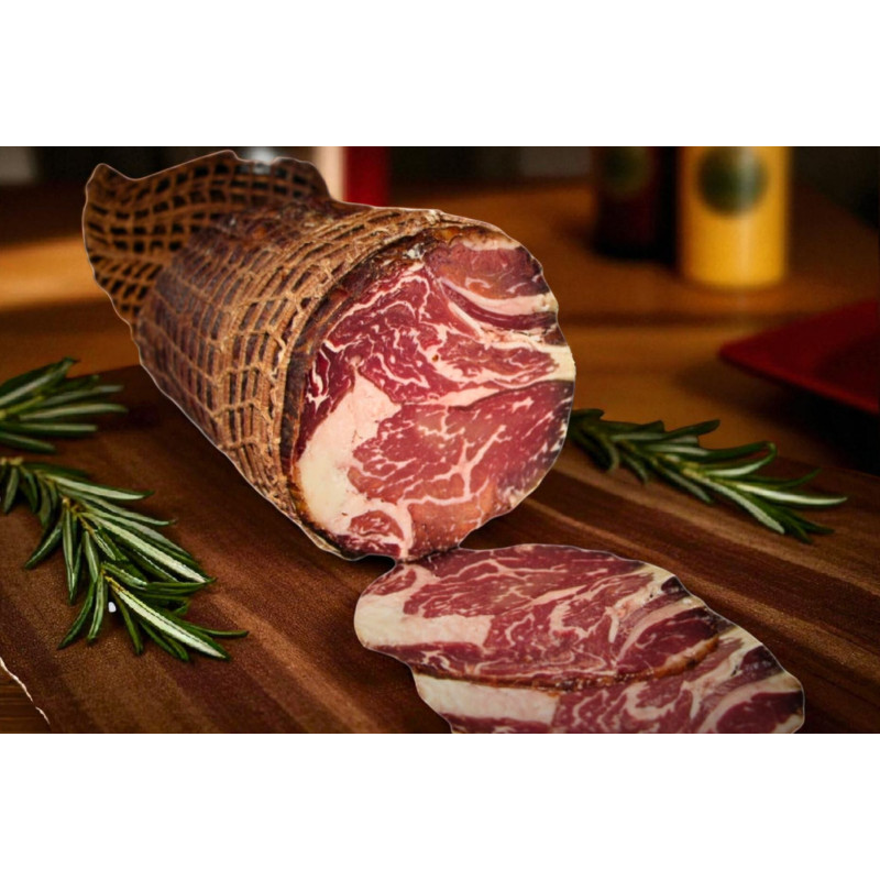 Entrecôte in Netz